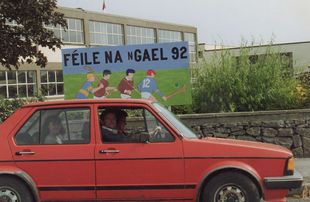 National Feile na nGael Finals in Athenry 1992 Slide background